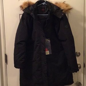 Quilted coat 1X NWT
